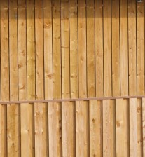 Bardage bois ajouré