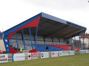 Tribunes du stade dijonnais