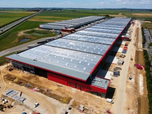 Bâtiment logistique